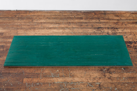 Alex Hay Untitled (Green plank)