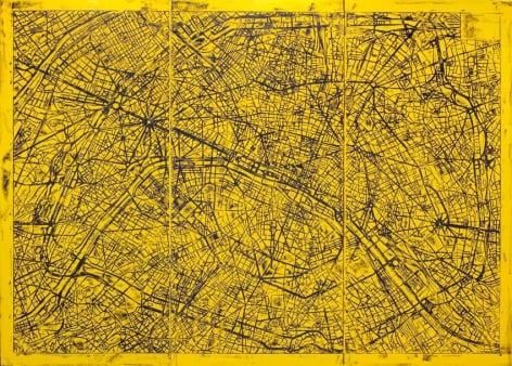 Matt Mullican Untitled (Paris Street Map)