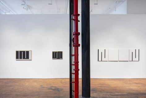 Julije Knifer: Works from 1950 to 2004, installation view