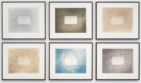 MEL BOCHNER, Photography Before the Age of Mechanical Reproduction