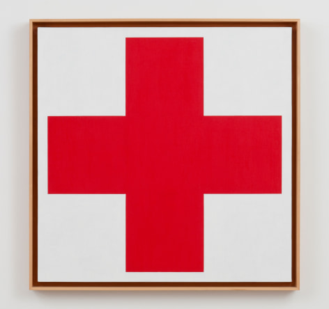 Robert Moskowitz, Red Cross (Red on White)