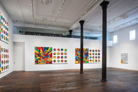 Matt Mullican: Sunday, August 9, 1908,&nbsp;installation view