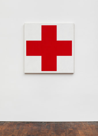 Red Cross (Red on White), 1986