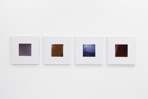 Jan Dibbets: New Colorstudies 1976/2012 &ndash; installation view 8