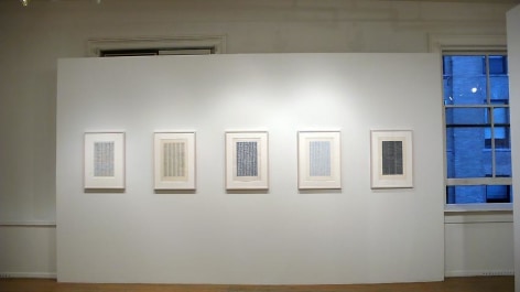 Jan Schoonhoven: Drawings&nbsp;&ndash; installation view 6