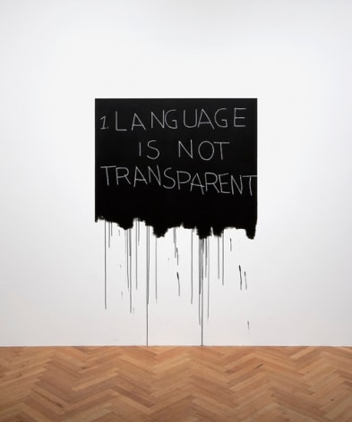 Language is Not Transparent