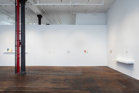 Ernst Caramelle:&nbsp;actual size, installation view