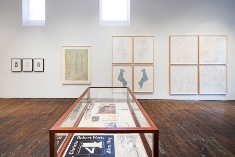 Past Work and Cats, 1963-2020, installation view