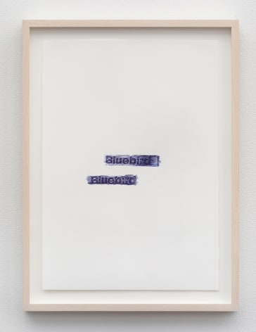 Elisabetta Benassi, Safari, 2019&ndash;2022, frottage on paper, 16 1/2 x 11 5/8 inches (41.9 x 30 cm), PF7374
