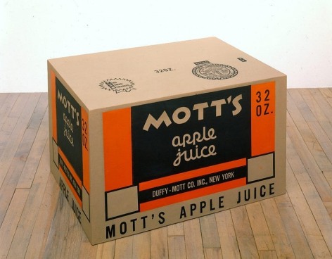 Andy Warhol Mott&quot;s Apple Juice Box