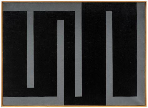 Julije Knifer, M 18, 1970, at Peter Freeman, Inc., New York