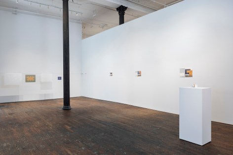 Ernst Caramelle:&nbsp;actual size, installation view