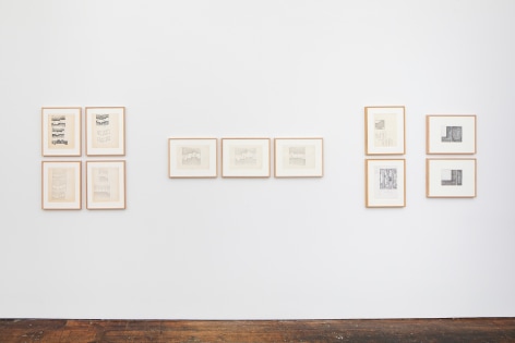 Julije Knifer: Works from 1950 to 2004, installation view