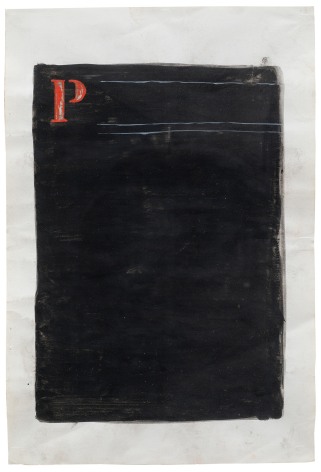 MANGELOS (1921&ndash;1987), Slovo P [Letter P] - from the series Alphabet A&ndash;W