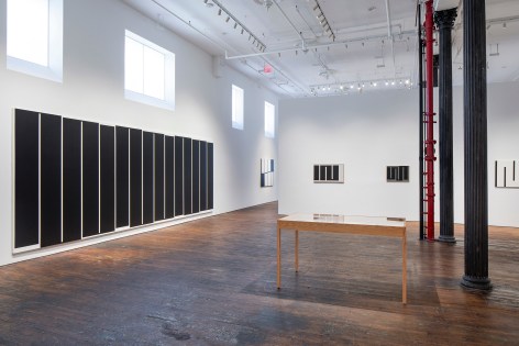 Julije Knifer: Works from 1950 to 2004, installation view