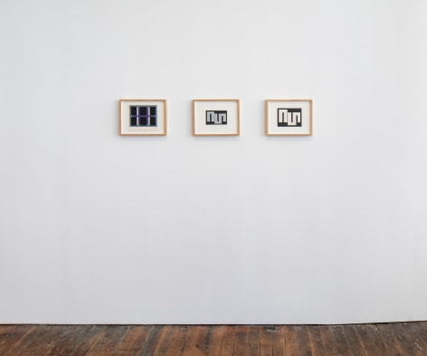 Julije Knifer: Works from 1950 to 2004, installation view