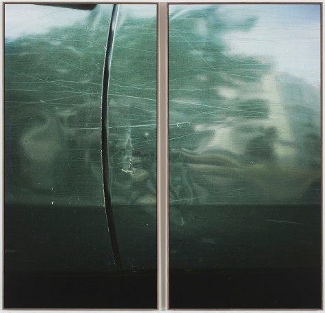 New Colorstudies - Dark Green Diptych, 1976/2012