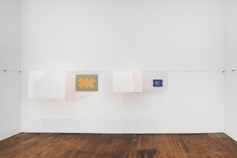 Ernst Caramelle:&nbsp;actual size, installation view