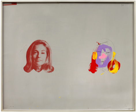 Michael Heizer&nbsp; Portraits of Bob and Ethel Scull