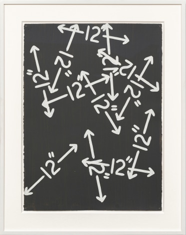 MEL BOCHNER, Measurement 12&quot; (Gray)