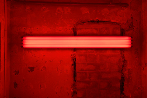 Dan Flavin (1933&ndash;1996), Four Red Horizontals (to Sonja), 1963 at Peter Freeman, Inc., Paris