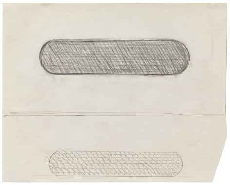 Donald Judd (1928&ndash;1994), Study for a wall piece in metal