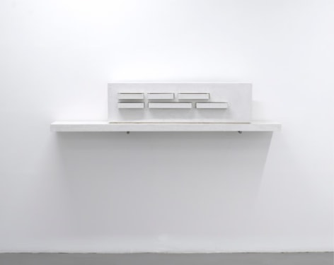 HARALD KLINGELH&Ouml;LLER R&auml;ume hinter R&auml;umen hinter erz&auml;hlten R&auml;umen, Schrankversion (Spaces after Spaces after narrated Spaces, cabinet version), 2007