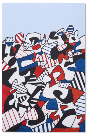 Jean Dubuffet, Paysage &Eacute;pisodique, 1974