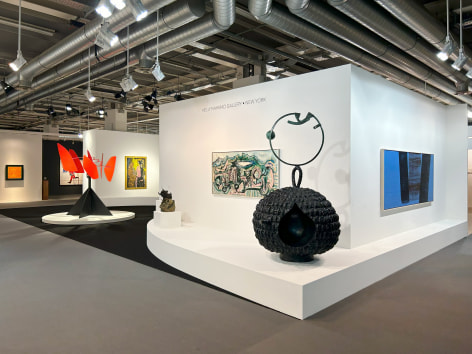 Installation view of Art Basel 2024,&nbsp;booth G5. Photography by&nbsp;Studio MDA.&nbsp;&copy;Helly Nahmad Gallery NY.