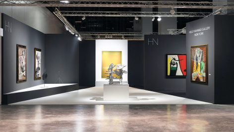Installation view of Art Basel | Miami Beach 2018, booth A4. Photography by Studio MDA.  &copy; 2018 Calder Foundation, New York / Artist Right Society (ARS), New York. &copy;Helly Nahmad Gallery NY.