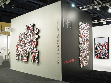 Installation view of Jean Dubuffet.