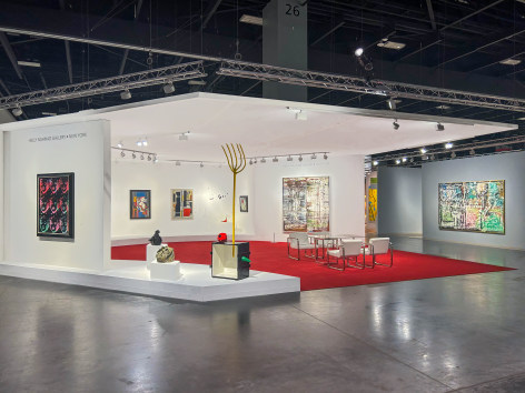 Installation view of Art Basel Miami Beach 2024, booth J5. Photography by Studio MDA. &copy;Helly Nahmad Gallery NY.