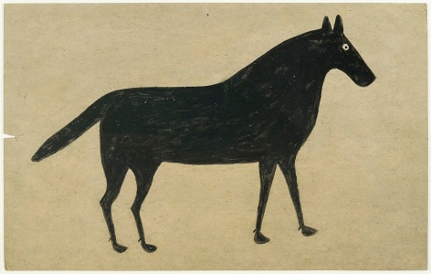 Bill Traylor Black Horse, 1939-42&nbsp;