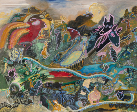 Elisabetta Zangrandi, Paesaggio marino, 2019