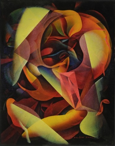 Untitled, 1930s-1960s, c. 1980, Oil on board