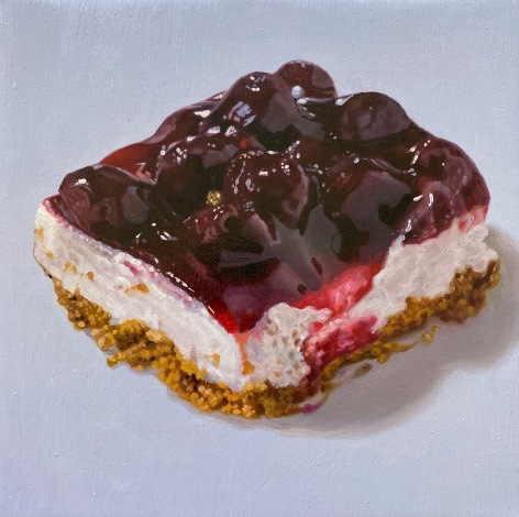 Marc Dennis, Cherry Cheesecake with Hair, 2023