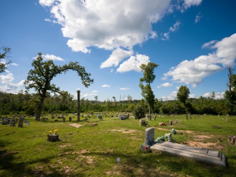 Alan Govenar, Huff Creek Church Cemetery, Jasper, Texas, September 16, 2024, 2024