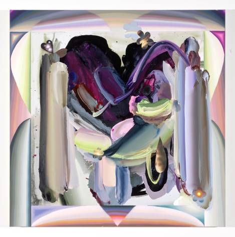 Raychael Stine, Double velvet midnight lovers in Georgia&#039;s petunias, 2024