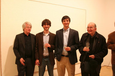 Marc Masurovsky (left) and Adam Masurovsky (center)