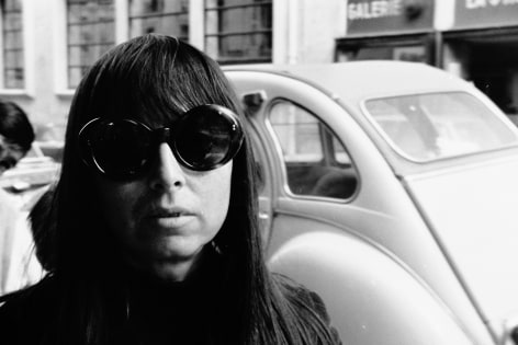 Portrait of Shirley Goldfarb circa 1970, Paris, France. Photo by Gregory Masorovsky