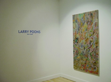 Larry Poons new work