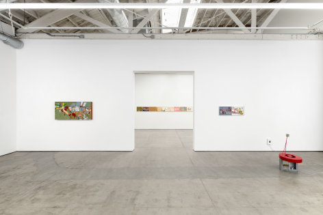 Molly Rose Lieberman,&nbsp;My paradise,&nbsp;Matthew Brown, Los Angeles, 2024. Installation view., (Photo: Paul Salveson)