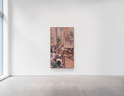 Nick Goss, Stations, Matthew Brown, New York, 2025. Installation view., (Photo: Charles Benton)