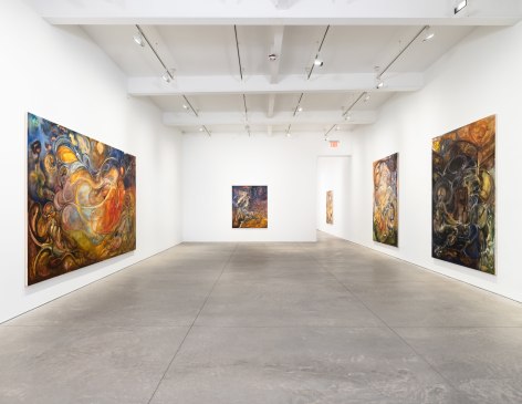 Blair Whiteford,&nbsp;Garden of Infinite Foundation,&nbsp;Matthew Brown, New York, 2024. Installation view., (Photo: Jason Mandella)