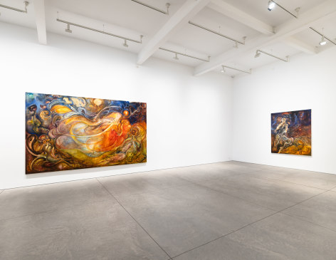 Blair Whiteford,&nbsp;Garden of Infinite Foundation,&nbsp;Matthew Brown, New York, 2024. Installation view., (Photo: Jason Mandella)