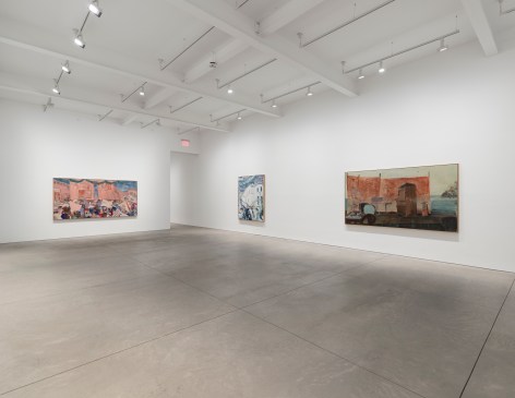 Nick Goss, Stations, Matthew Brown, New York, 2025. Installation view., (Photo: Charles Benton)
