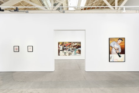 Justin John Greene,&nbsp;Particular Dish, Matthew Brown, Los Angeles, 2025. Installation view., (Photo: Paul Salveson)