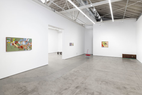 Molly Rose Lieberman,&nbsp;My paradise,&nbsp;Matthew Brown, Los Angeles, 2024. Installation view., (Photo: Paul Salveson)