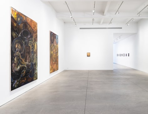 Blair Whiteford,&nbsp;Garden of Infinite Foundation,&nbsp;Matthew Brown, New York, 2024. Installation view., (Photo: Jason Mandella)