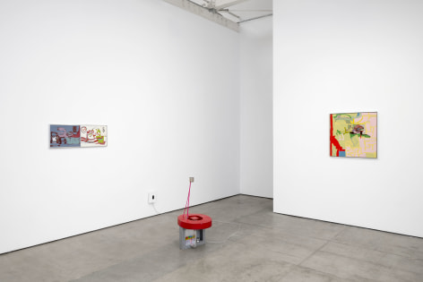 Molly Rose Lieberman,&nbsp;My paradise,&nbsp;Matthew Brown, Los Angeles, 2024. Installation view., (Photo: Paul Salveson)